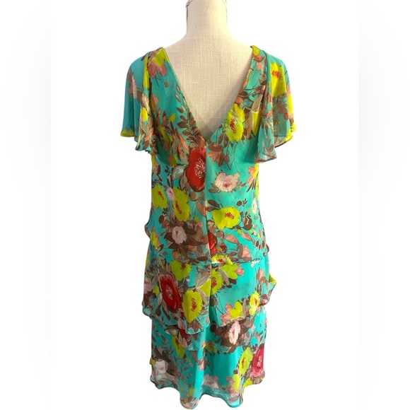 Shelby & Palmer Aqua Dress - Picture 2 of 11